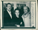 Peter Tuinman, Mirjam Sternheim and Gerard Thoolen - Van Geluk Gesproken - Vintage Photograph