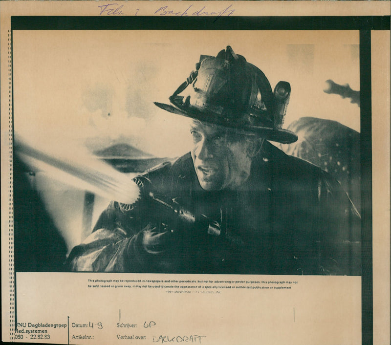 Backdraft - Vintage Photograph