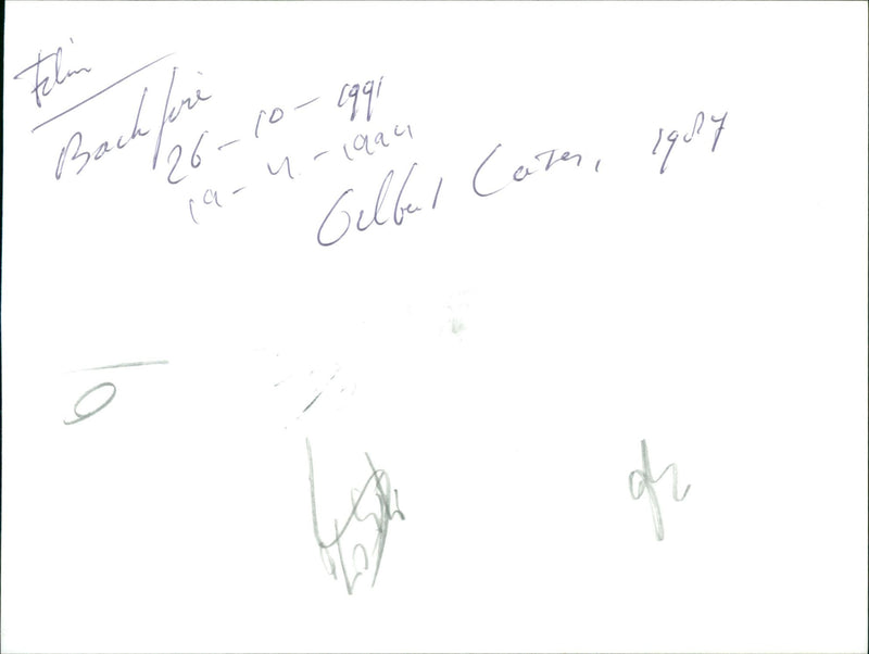 Backfire 1987 - Vintage Photograph