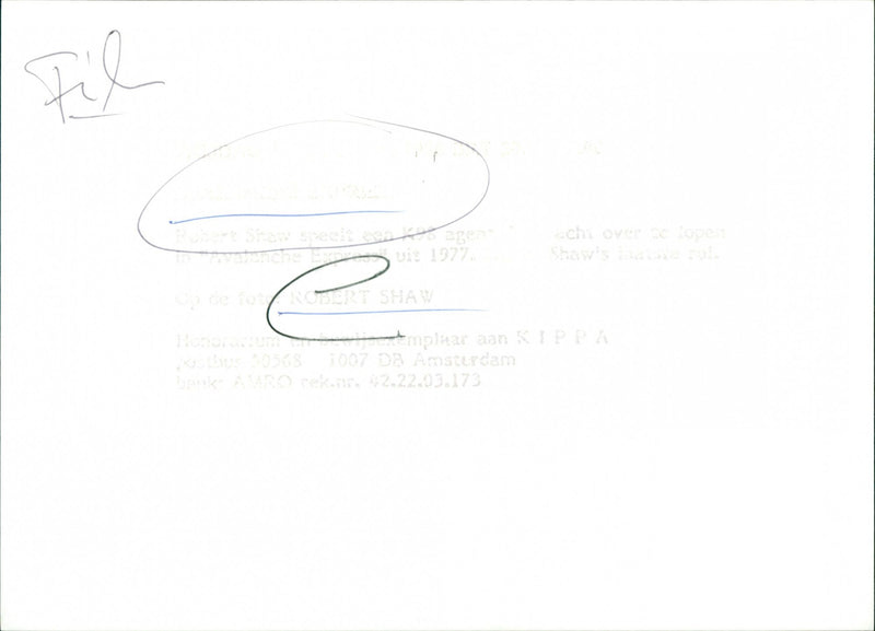 Avalanche Express - Vintage Photograph