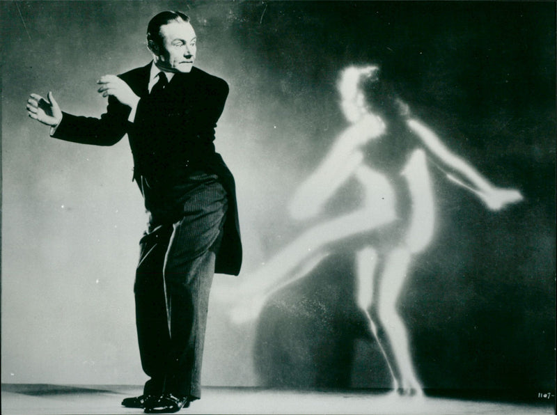 Virginia Bruce and Charlie Ruggles - The Invisible Woman - Vintage Photograph