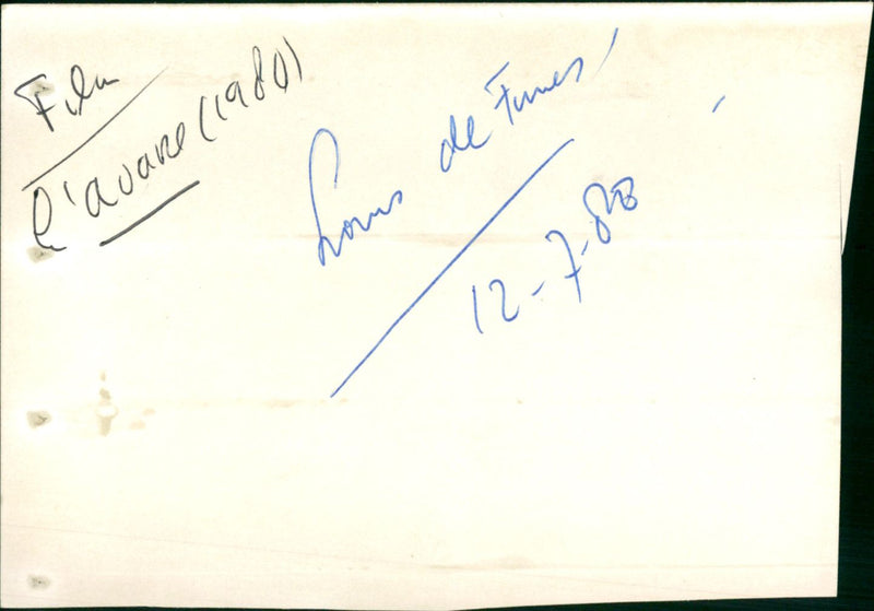 L'Avare - Vintage Photograph