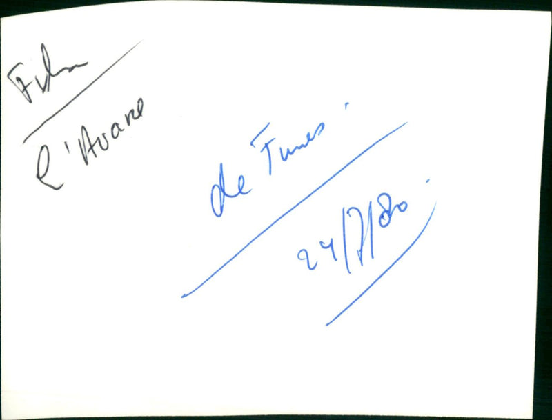 L'Avare - Vintage Photograph