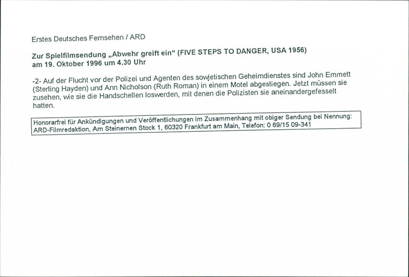 Five Steps to Danger - Vintage Photograph