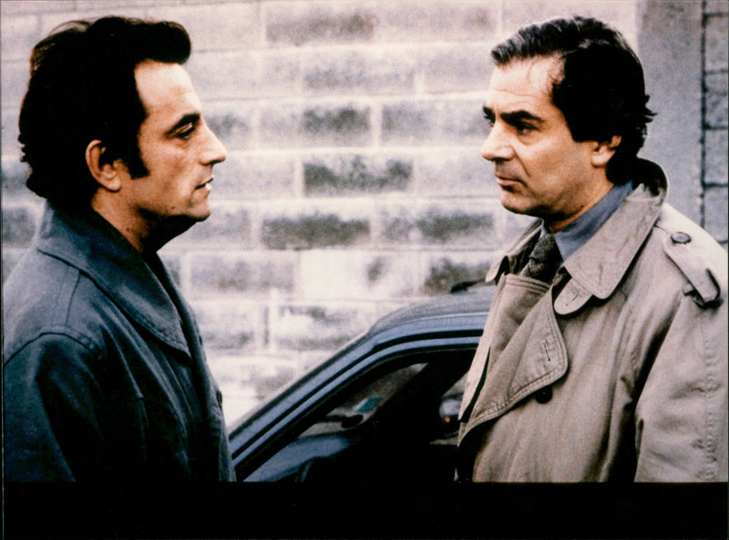 Pierre Arditi and Richard Bohringer - Vintage Photograph