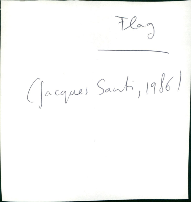 Flag - Vintage Photograph