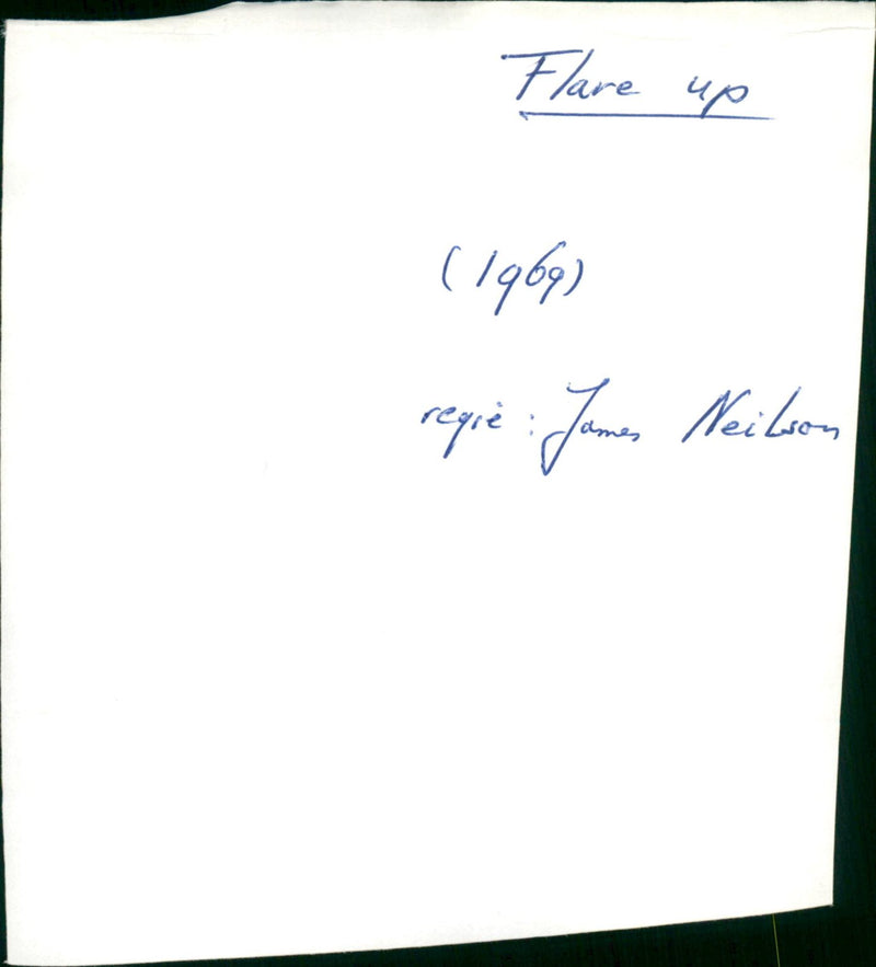 Flare Up - Vintage Photograph