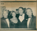 Kiefer Sutherland, Julia Roberts, Joel Schumacher and Michael Douglas - Vintage Photograph