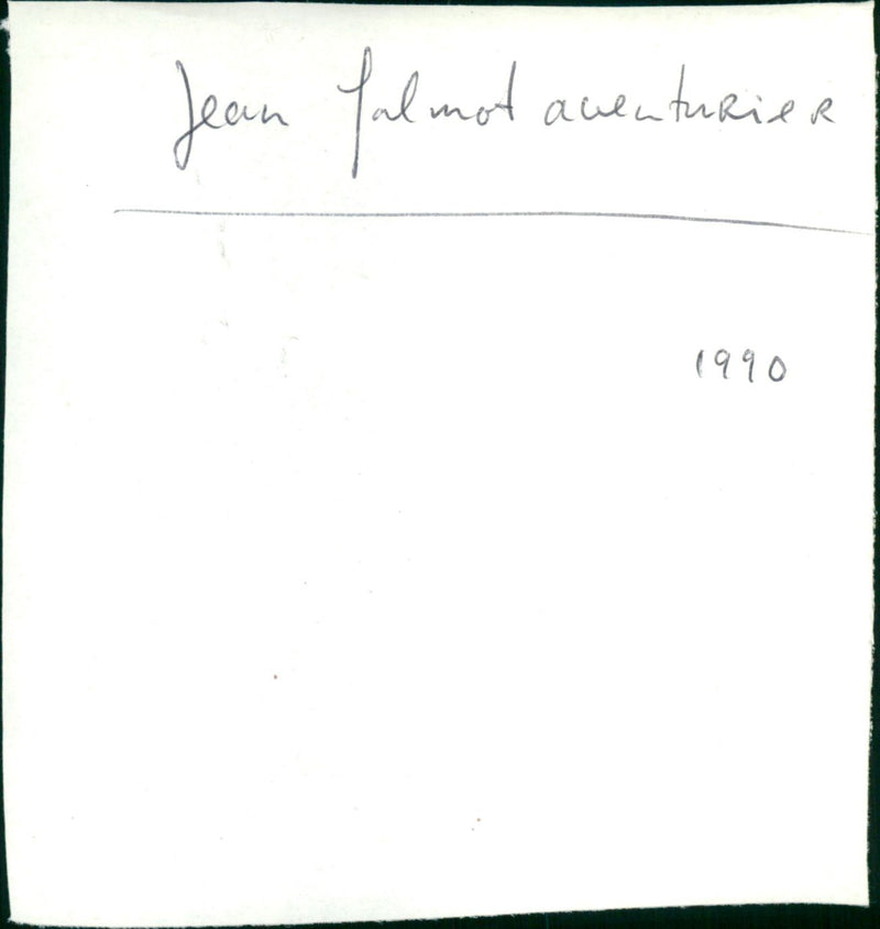 Jean Galmot, aventurier 1990 - Vintage Photograph
