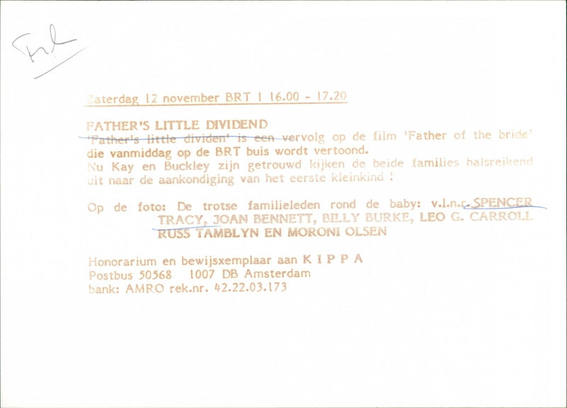 Father's Little Dividend - Vintage Photograph