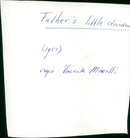 Father's Little Dividend - Vintage Photograph