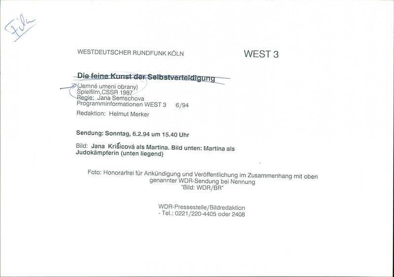 "Jemne Umeni Obrany" - Vintage Photograph