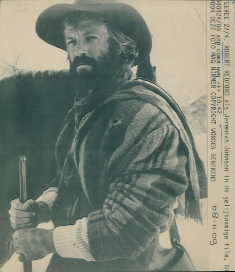 Jeremiah Johnson 1972 - Vintage Photograph