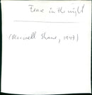 Fear in the Night - Vintage Photograph