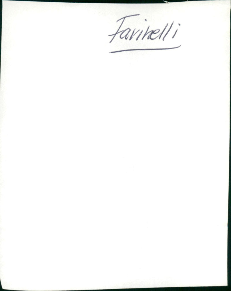 Farinelli - Vintage Photograph