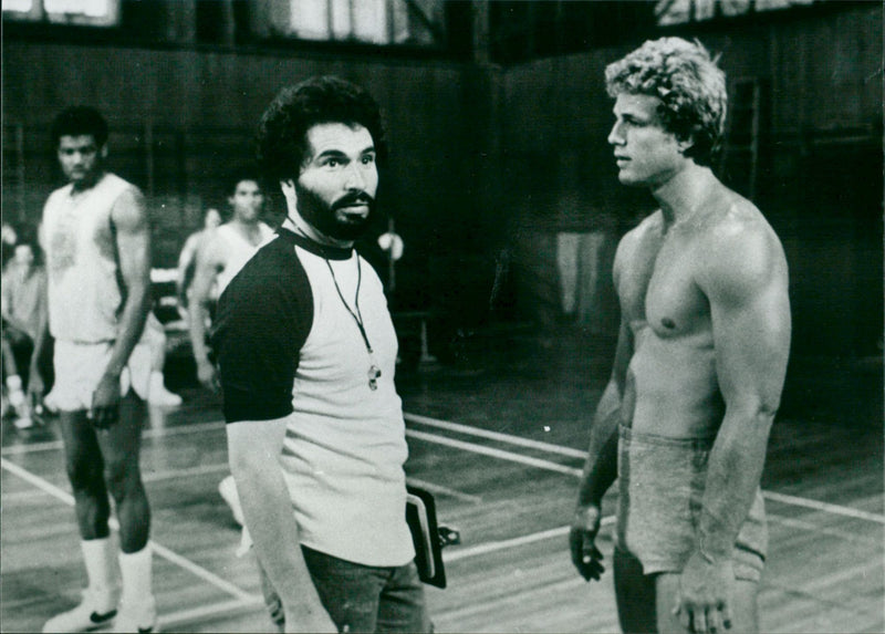 Gabriel Kaplan and Reb Brown - Fast Break - Vintage Photograph