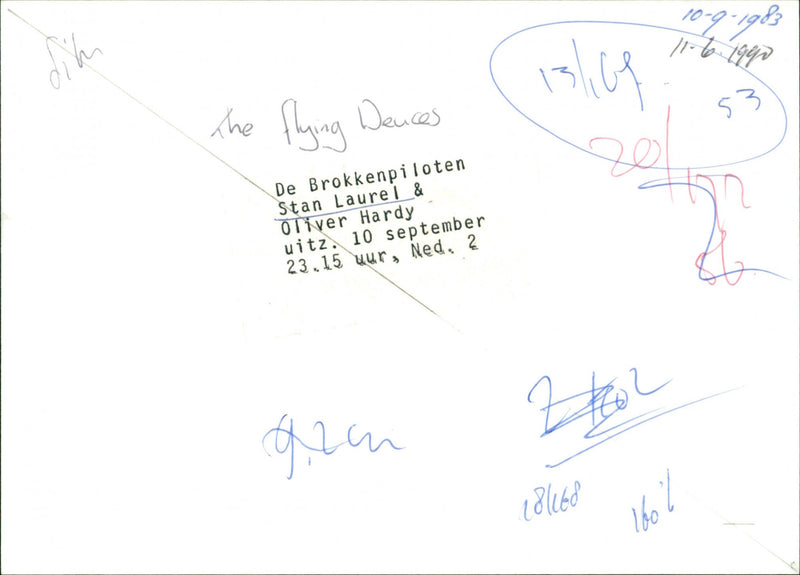 Stan Laurel and Oliver Hardy - Vintage Photograph