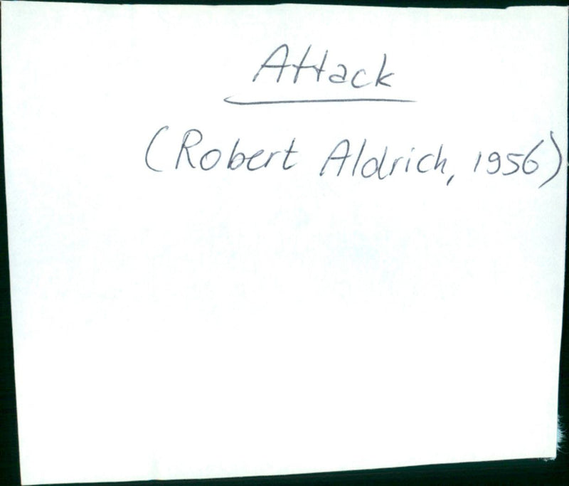 Attack - Vintage Photograph
