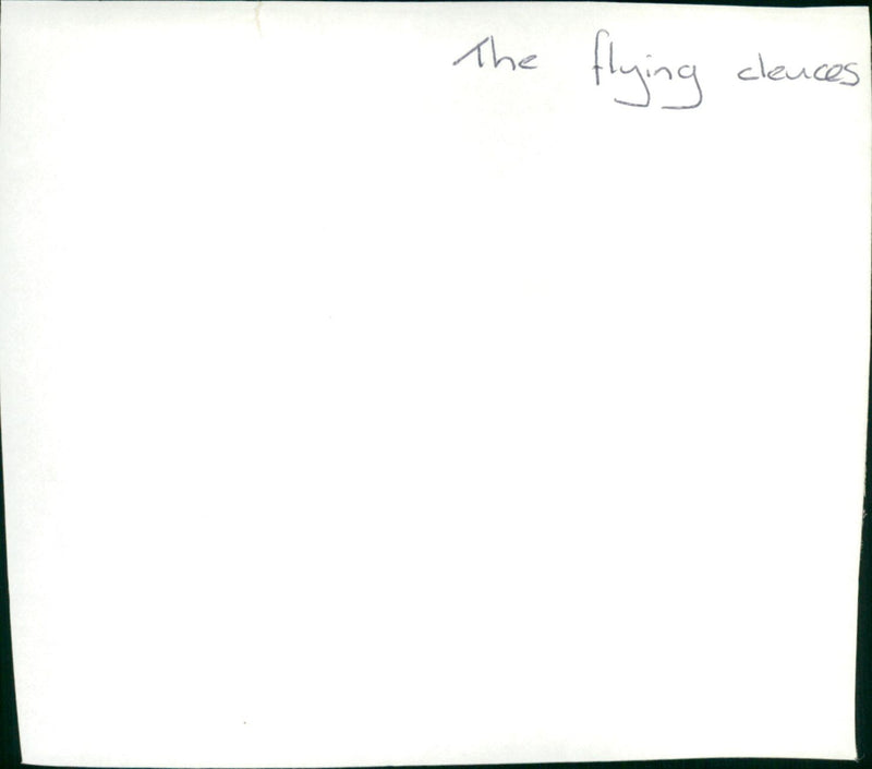 The Flying Deuces - Vintage Photograph