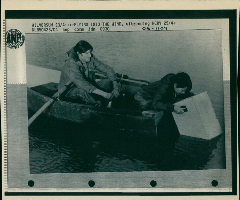 Flying Into the Wind - Vintage Photograph