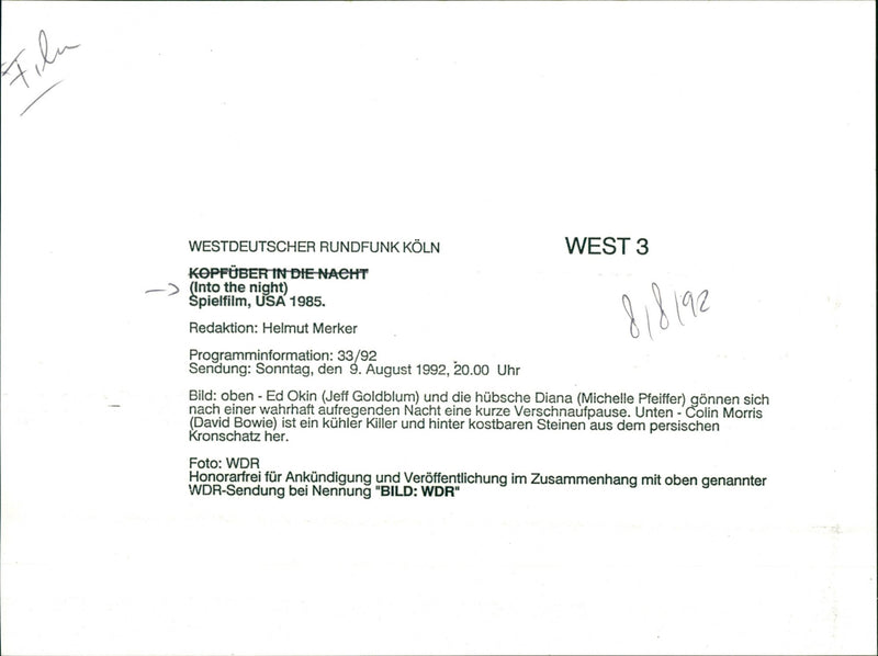 Into the Night - Vintage Photograph