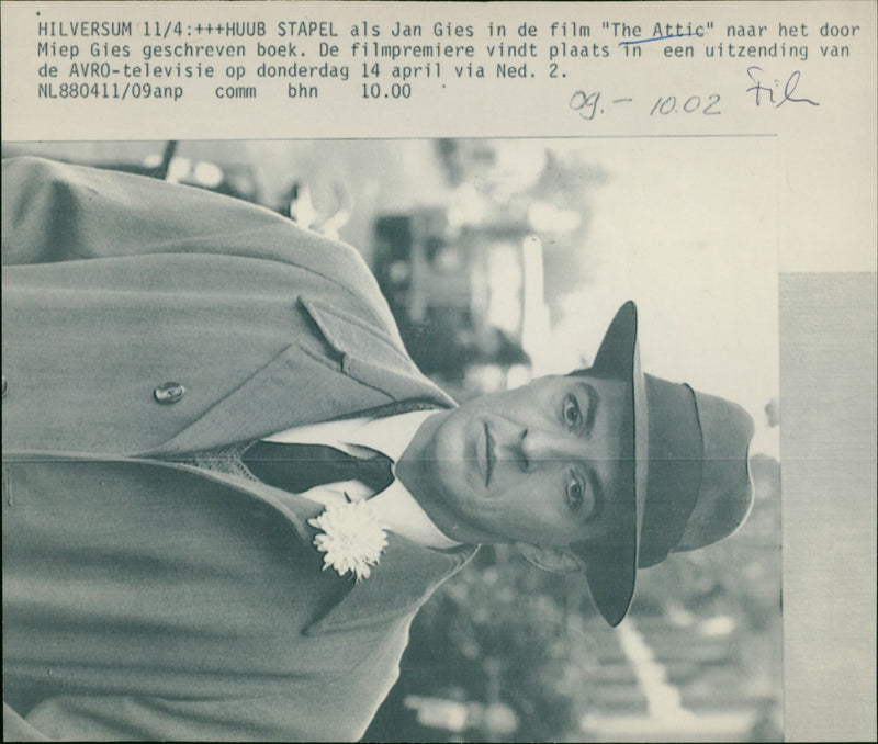 The Attic: The Hiding of Anne Frank - Vintage Photograph