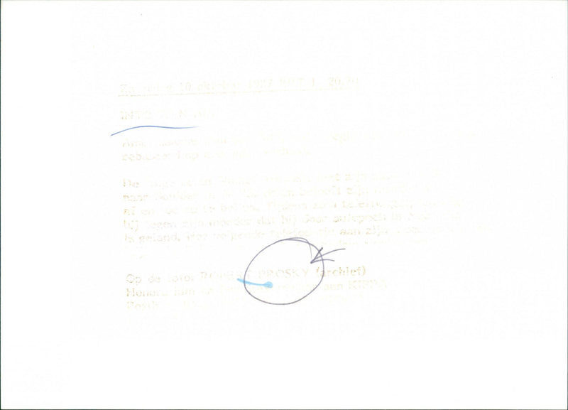 Robert Prosky - Vintage Photograph