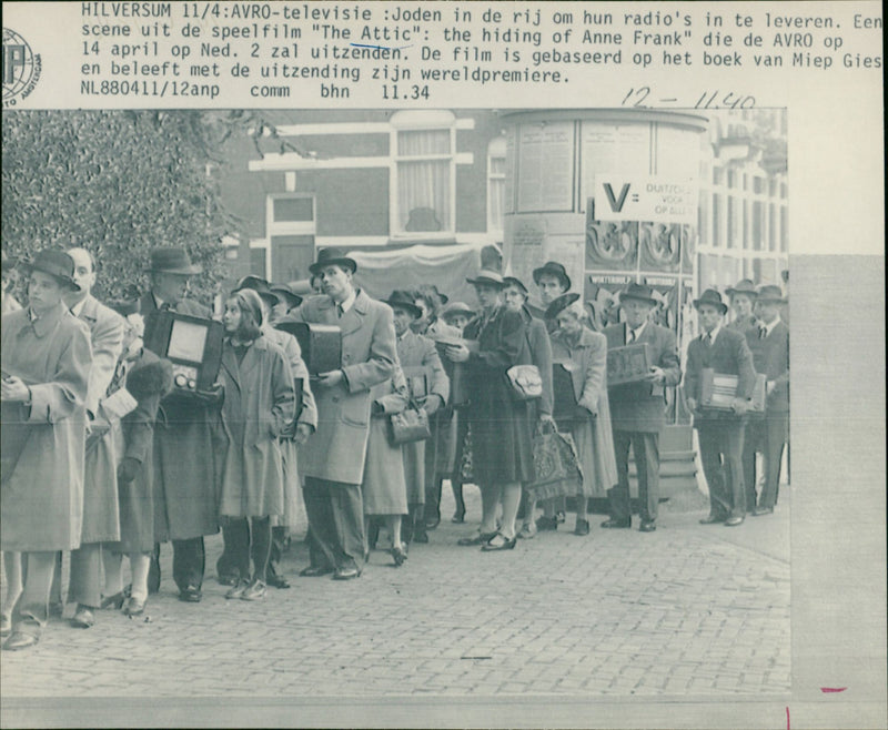 The Attic: The Hiding of Anne Frank - Vintage Photograph