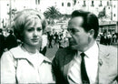 Shirley Jones and Rossano Brazzi - Vintage Photograph