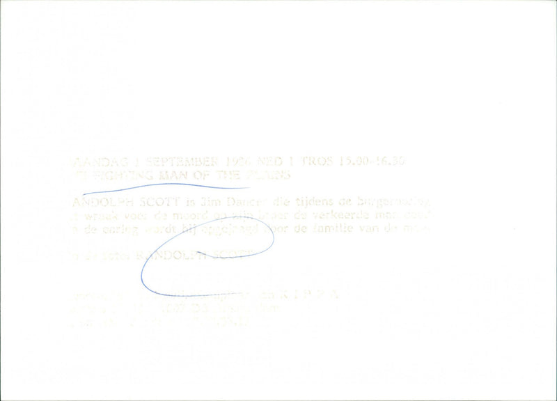 The Fighting Man of the Plains - Vintage Photograph