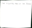 The Fighting Man of the Plains - Vintage Photograph