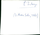 L'Intrigo - Vintage Photograph