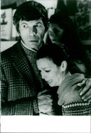 Leonard Nimoy and Lelia Goldoni - Vintage Photograph
