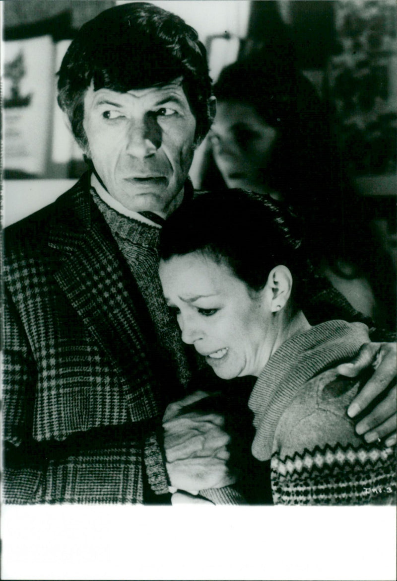 Leonard Nimoy and Lelia Goldoni - Vintage Photograph