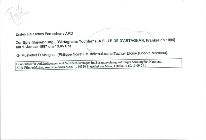 Sophie Marceau - Vintage Photograph