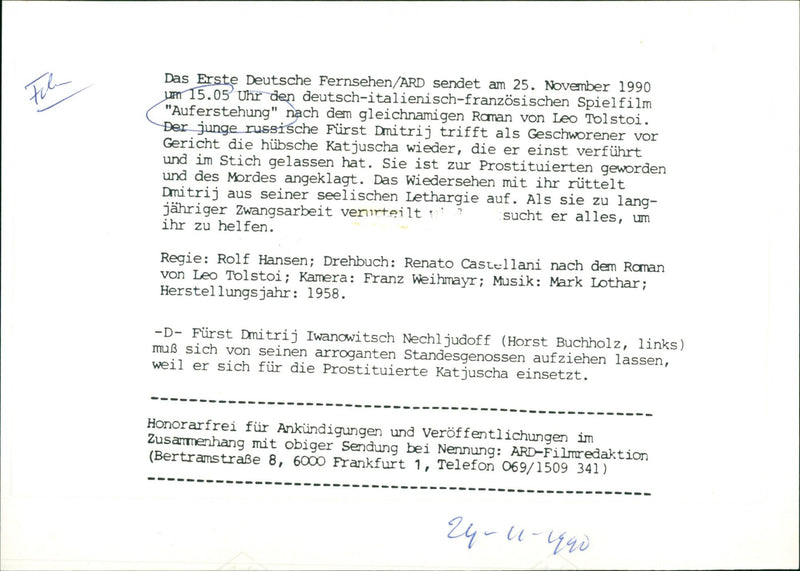 Auferstehung - Vintage Photograph