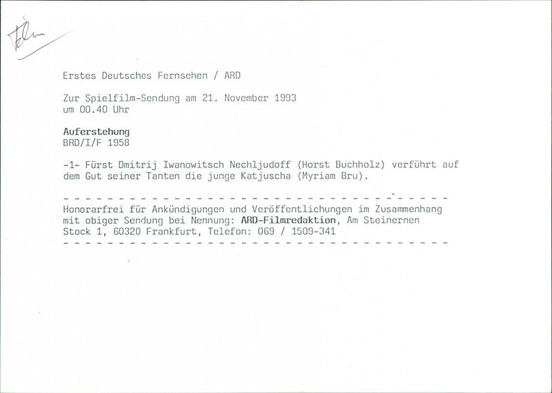 Auferstehung - Vintage Photograph