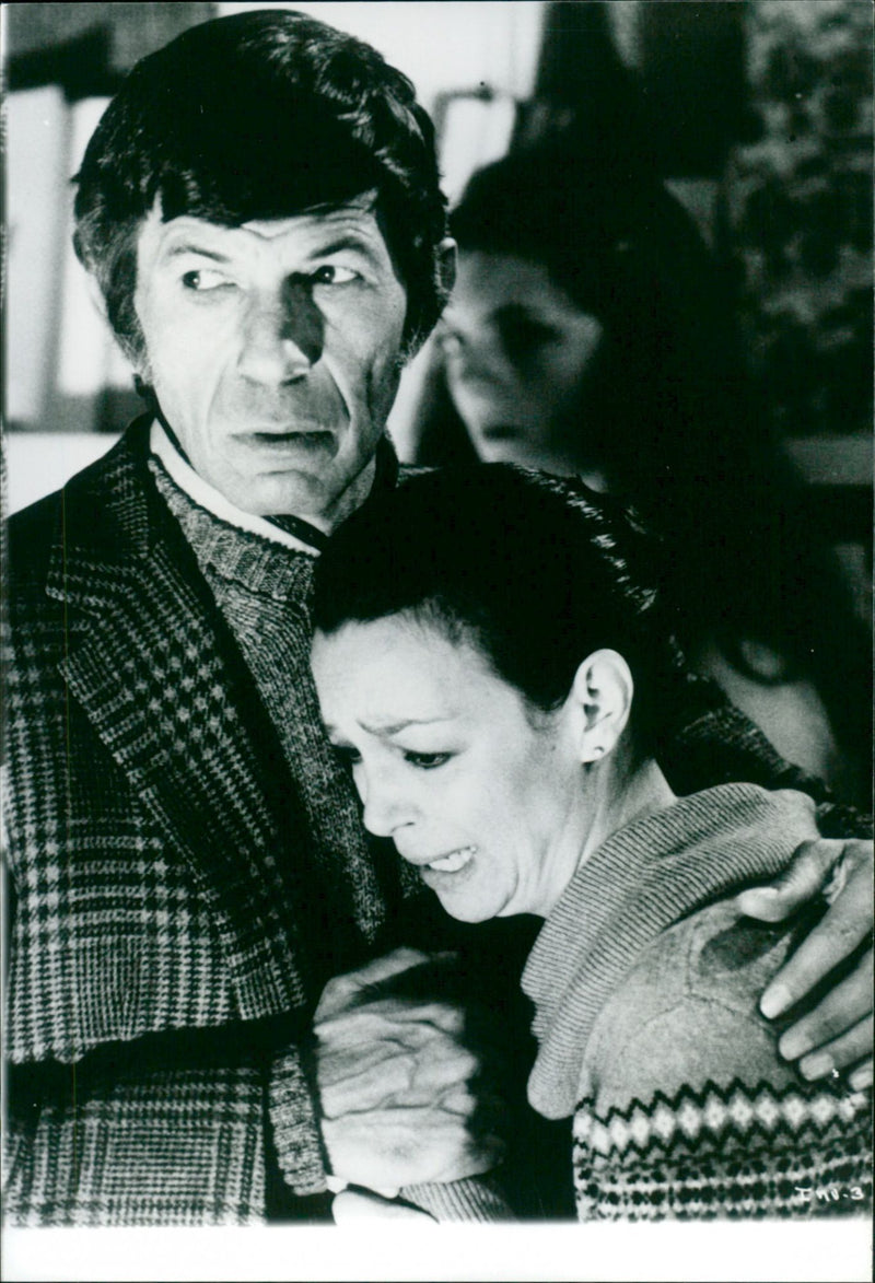 Leonard Nimoy and Lelia Goldoni - Vintage Photograph