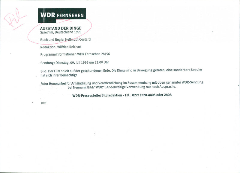 Aufstand der Dinge - Vintage Photograph