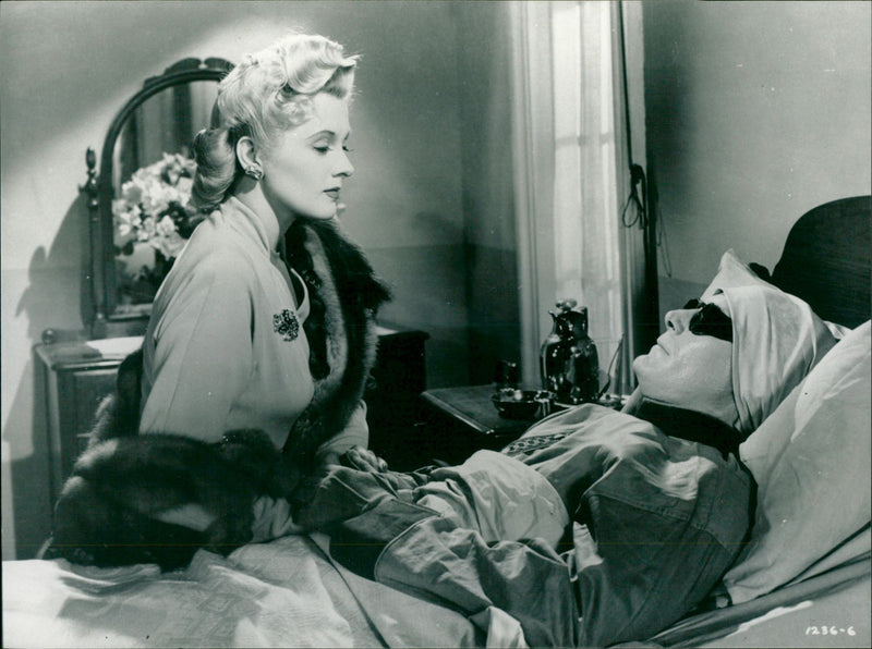 Ilona Massey and Jon Hall - Vintage Photograph