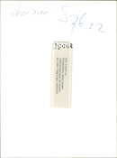 - Vintage Photograph