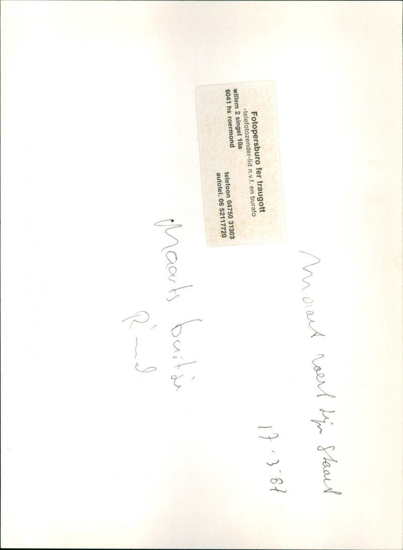 - Vintage Photograph