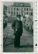 Old bridgeman over the canal at Sint Pieter (Maastricht) - Vintage Photograph