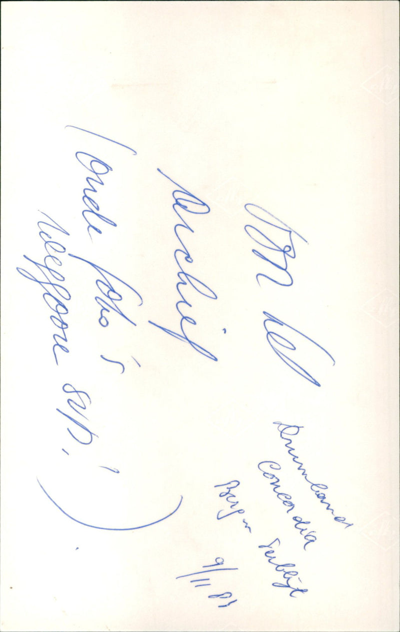 - Vintage Photograph