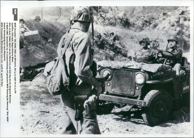 1957 MOVIE: Tag ohne Ende - Vintage Photograph