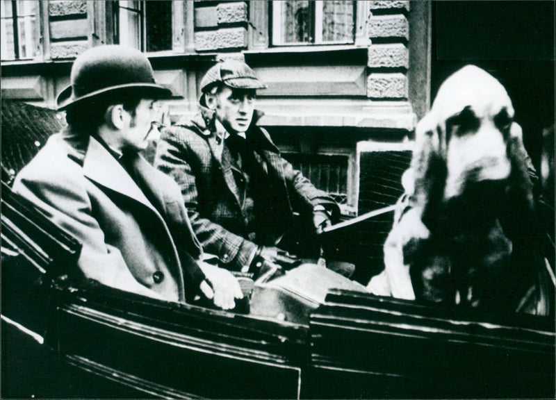 Robert Duvall and Nicol Williamson - The Seven-Per-Cent Solution - Vintage Photograph