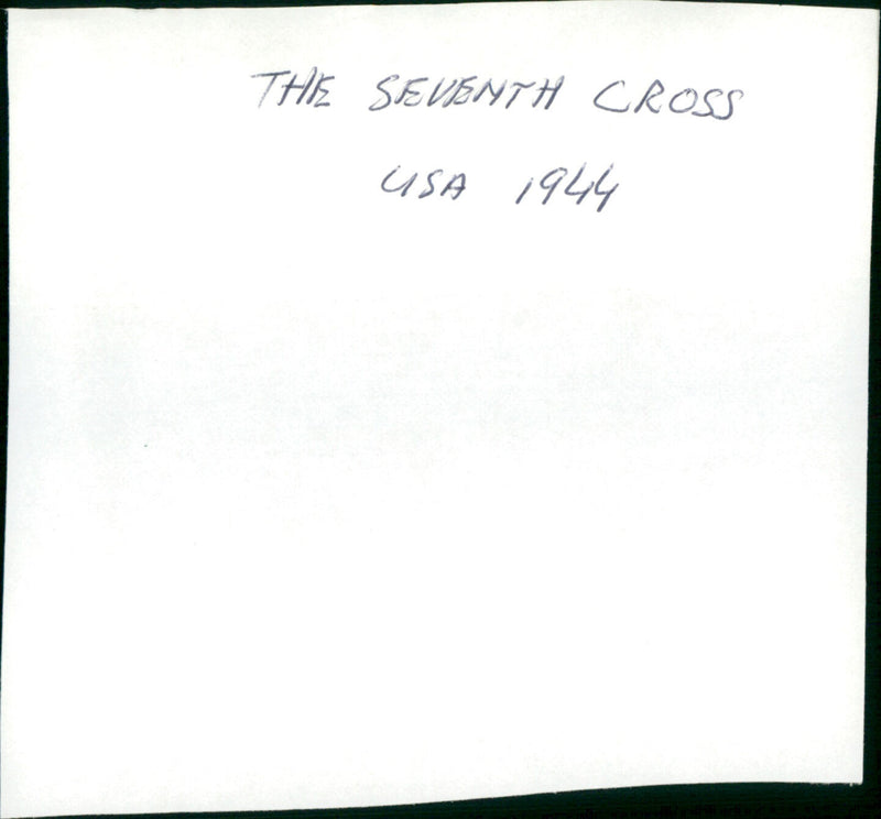 The Seventh Cross - Vintage Photograph