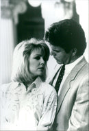 Anthony Denison and Lisa Hartman - Full Exposure: The Sex Tapes Scandal - Vintage Photograph