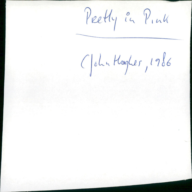 Pretty in Pink - Vintage Photograph