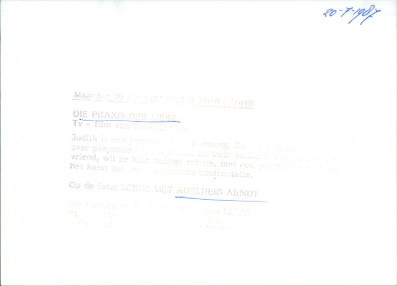 Adelheid Arndt - Die Praxis der Liebe - Vintage Photograph